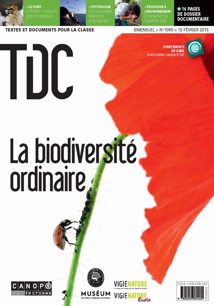 La biodiversité ordinaire - TDC n°1090, 2015