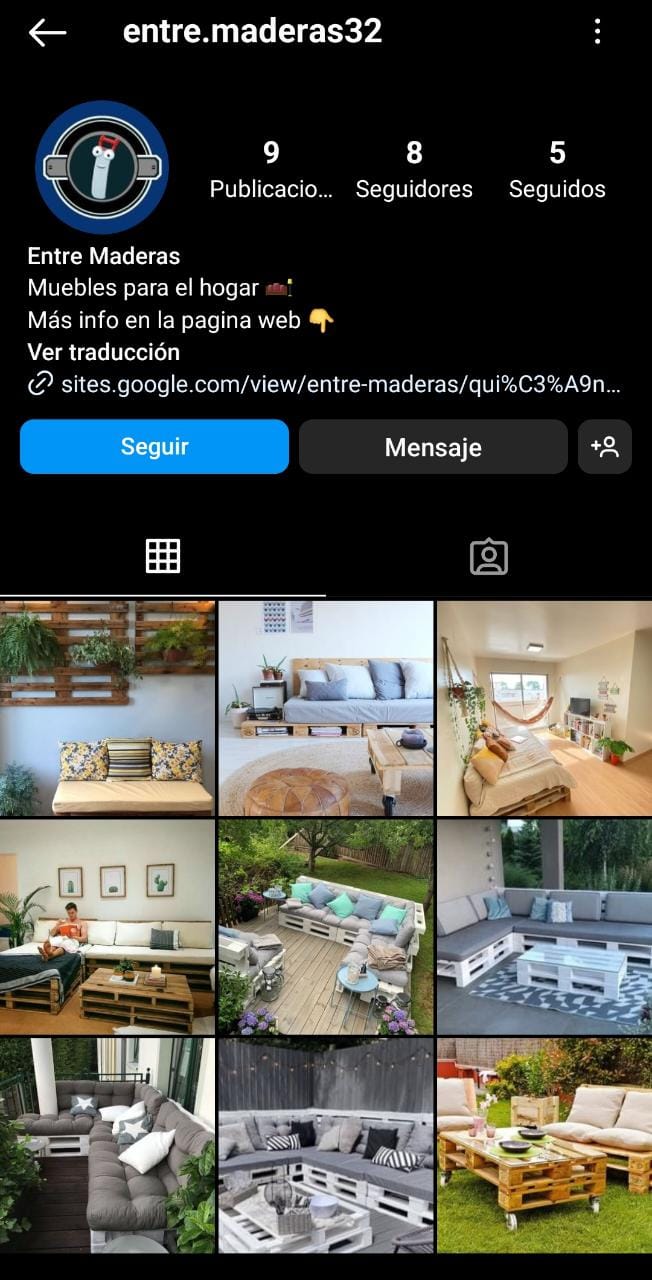 Utilizamos Instagram para mostrar nuestros productos y evocar las emociones deseadas en los clientes potenciales. Tratamos de