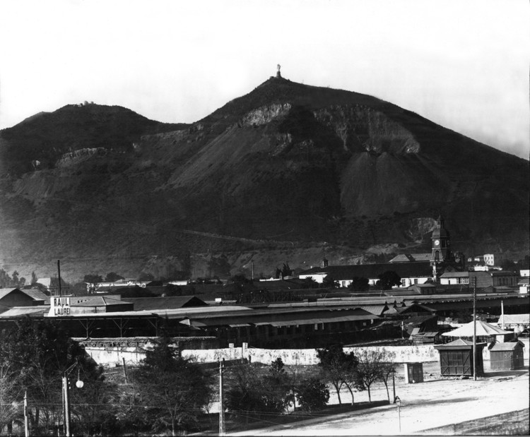 el cerro San cristobal en el 
siglo XIX