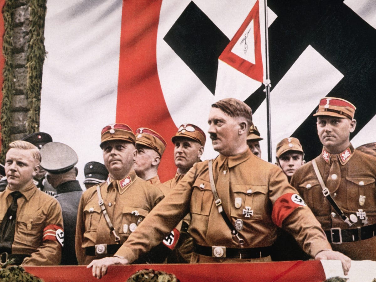 → Adolf Hitler was appointed chancellor of Germany 
in 1933.                             → This caused the invasion of Poland