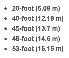 International measurements