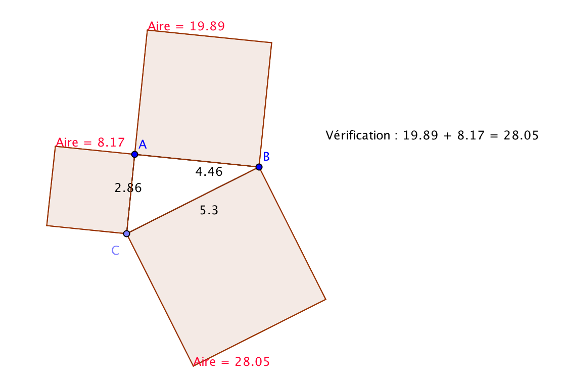 Applications : Pythagore, cercle trigo, barycentre, droites du triangle