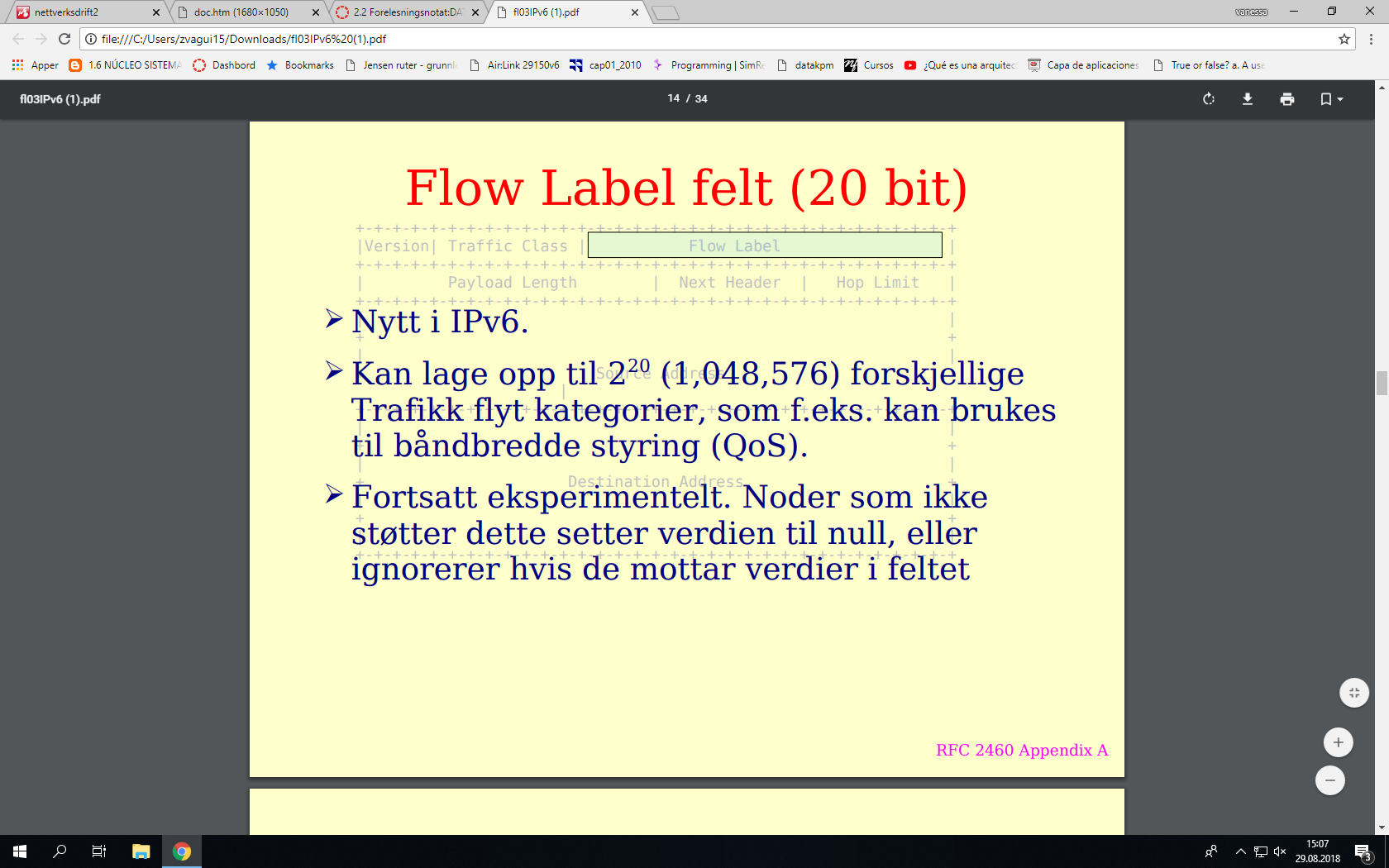 3.10 Flow label felt (20bit)