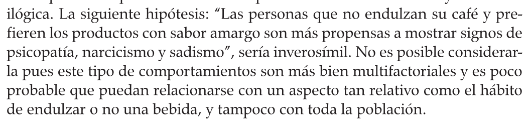 4. Relación clara, lógica y posible