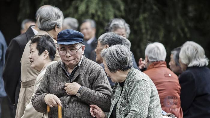 EXAMPLE: In middle-income countries such as China, the number of elderly people in China is expected to increase from 9.5% to