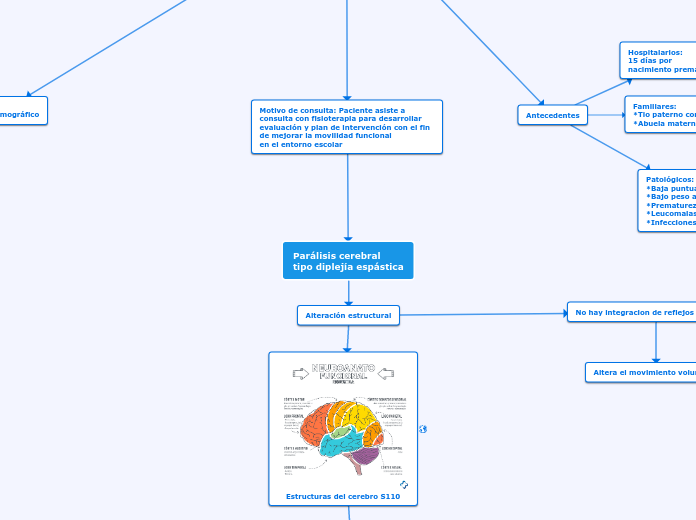 Parálisis cerebral 
tipo diplejía espás...- Mapa Mental