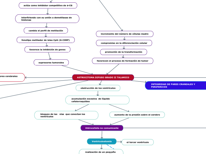 ASTROCITOMA DIFUSO GRADO II TALAMICO