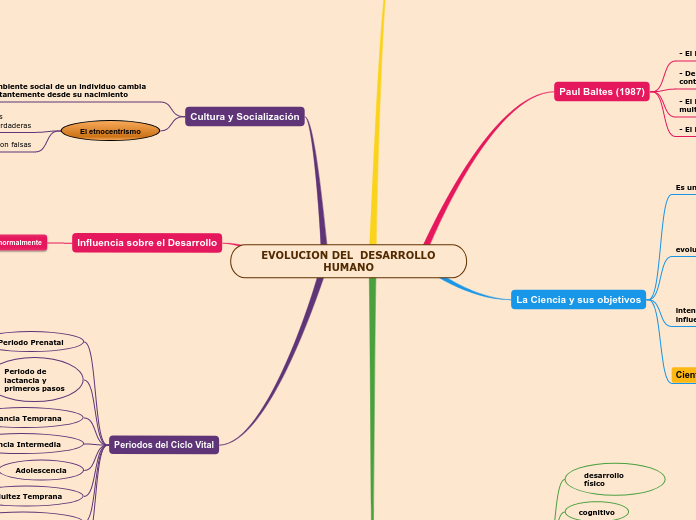 EVOLUCION DEL  DESARROLLO HUMANO