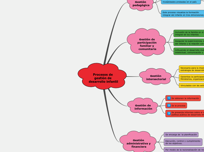 Procesos de gestión de desarrollo infan...- Mapa Mental