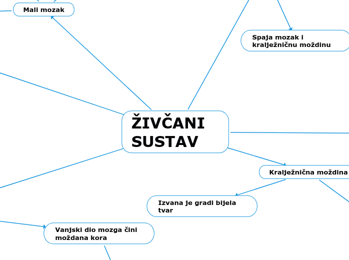 ŽIVČANI SUSTAV - Mind Map