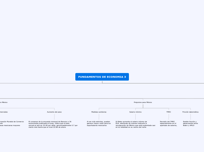 FUNDAMENTOS DE ECONOMIA 3 - Mapa Mental