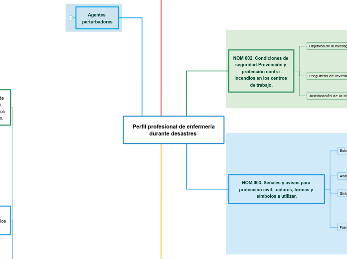 Perfil profesional de enfermería duran...- Mapa Mental