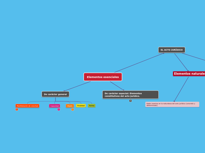 Elementos esenciales - Mapa Mental