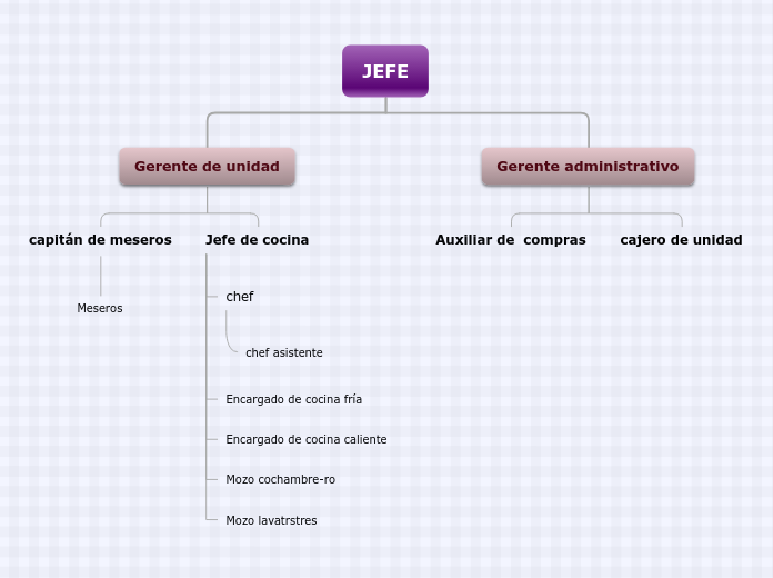 JEFE - Mapa Mental