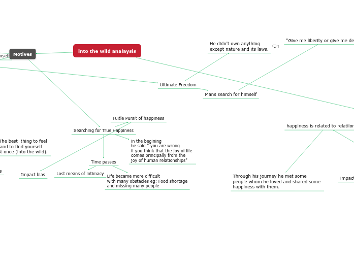 into the wild analaysis into the wild analaysis