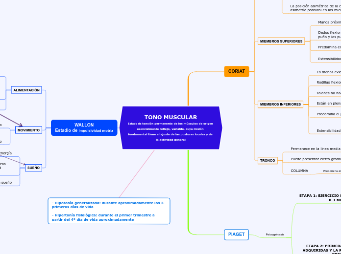 TONO MUSCULAR
Estado de tensión permane...- Mapa Mental