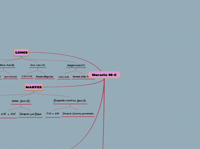 Horario 10-C