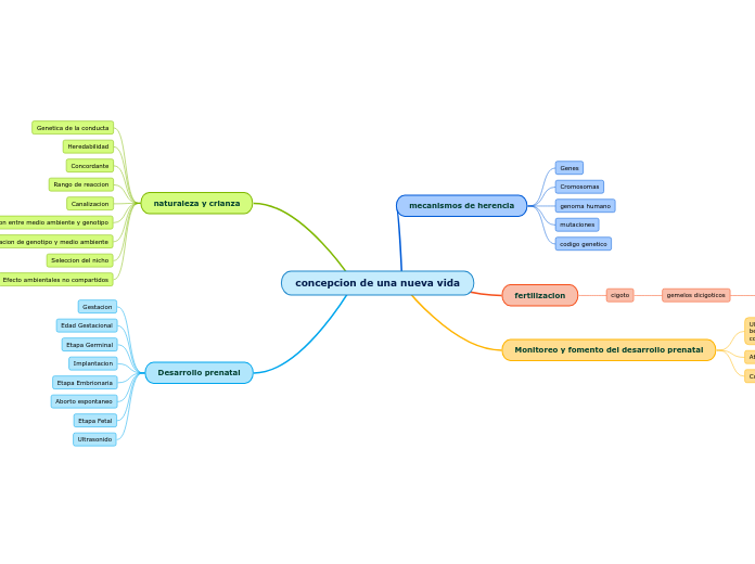 concepcion de una nueva vida