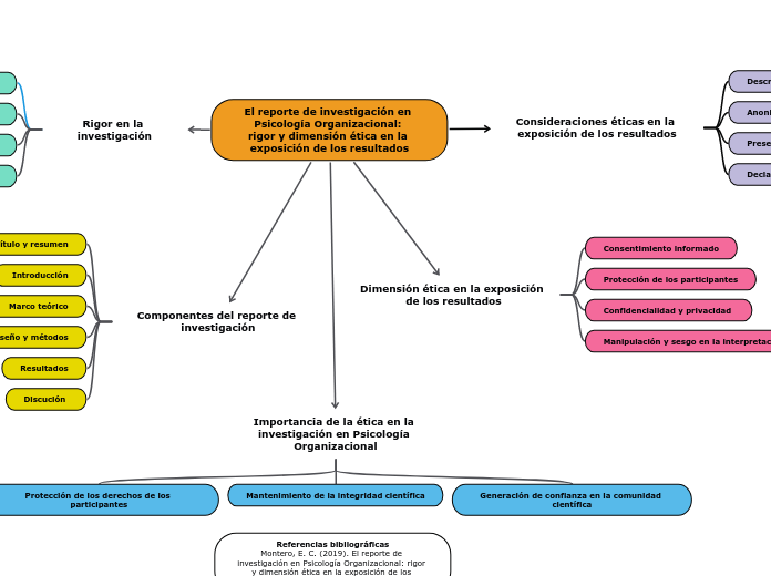 El reporte de investigación en Psicología Organizacional: 
rigor y dimensión ética en la exposición de los resultados