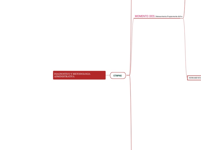 DIAGNOSTICO Y METODOLOGIA ADMINISTRATIV...- Mapa Mental