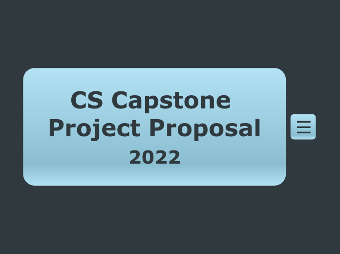 CS Capstone Project Proposal
2022 - Mind Map