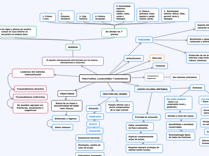 FRACTURAS, LUXACIONES Y ESGUINCES
