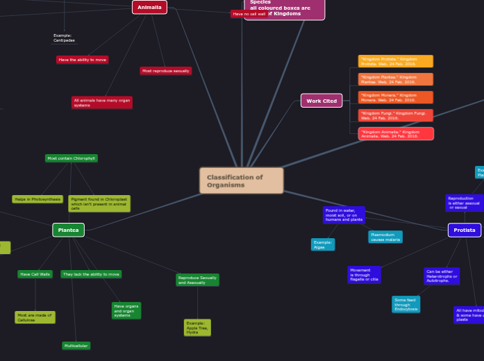 Classification of Organisms Classification of Organisms