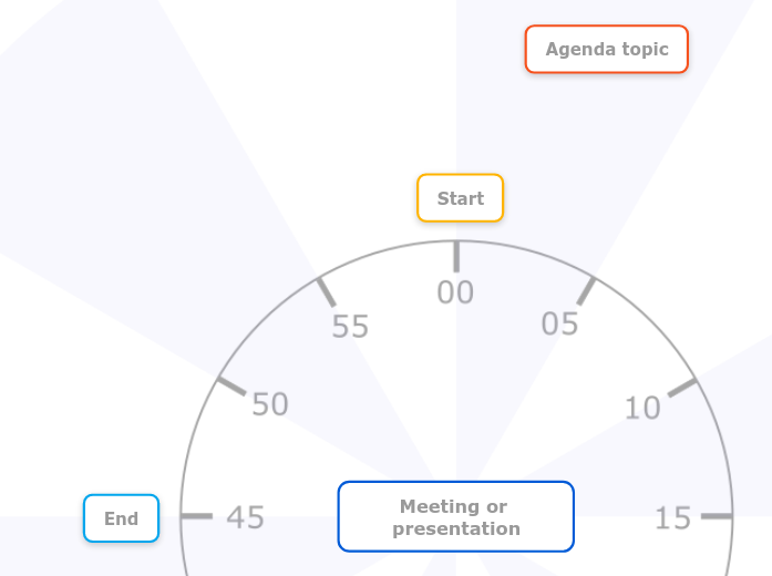 Presentations and Meetings schedule template