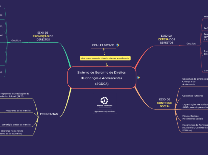 Sistema de Garantia de Direitos de Cria...- Mapa Mental