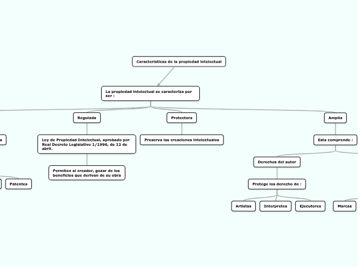 Caracteristicas de la propiedad intelectual Caracteristicas de la propiedad intelectual