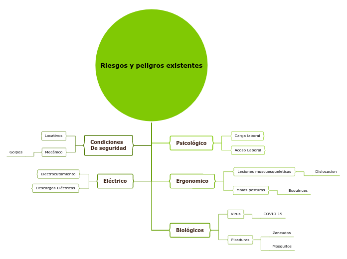 Riesgos y Peligros existentes 