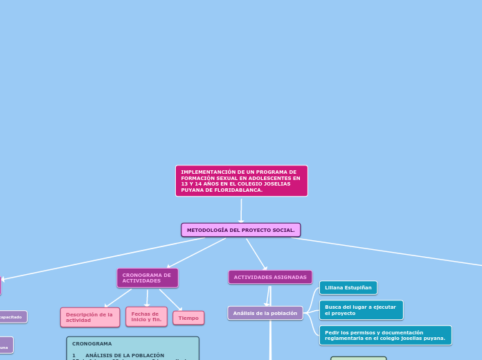 IMPLEMENTANCIÓN DE UN PROGRAMA DE FORMA...- Mapa Mental