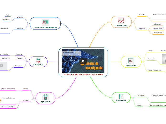 NIVELES DE LA INVESTIGACIÓN