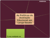 As Políticas de Avaliação Educional em ...- Mapa Mental