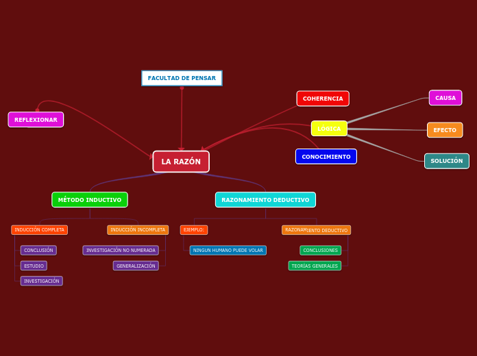 LA RAZÓN - Mapa Mental