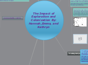 The Impact of Exploration and Colonization...- Mind Map