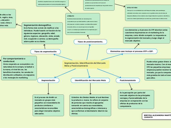 Segmentación, Identificación del Mercado Meta y Posicionamiento