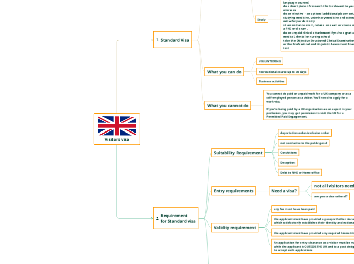 Visitors visa for Website