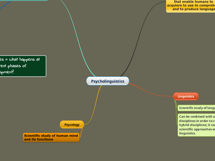 Psycholinguistics