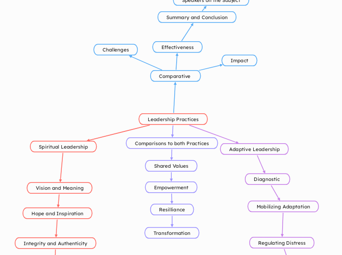 Leadership Practices - Mind Map