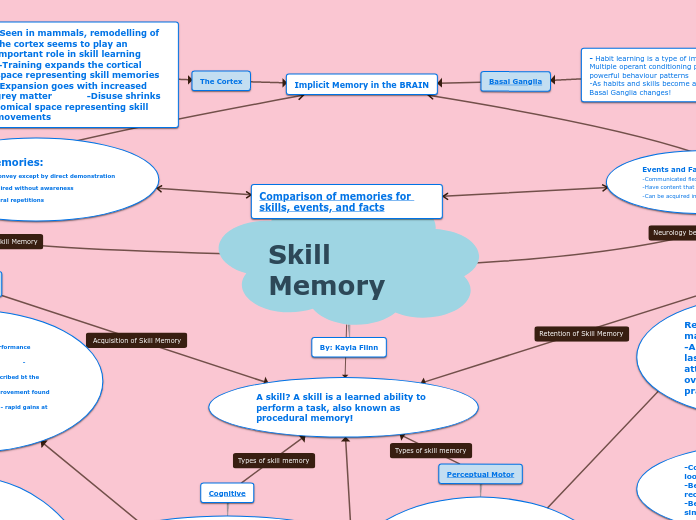 Skill Memory - Mind Map