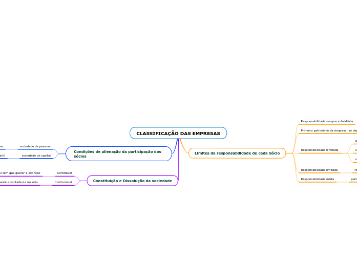 CLASSIFICAÇÃO DAS EMPRESAS CLASSIFICAÇÃO DAS EMPRESAS
