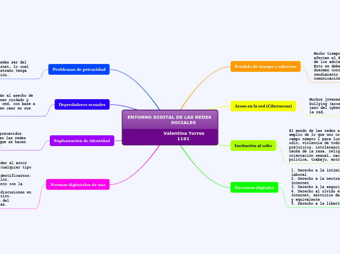 ENTORNO DIGITAL DE LAS REDES 
         ...- Mapa Mental