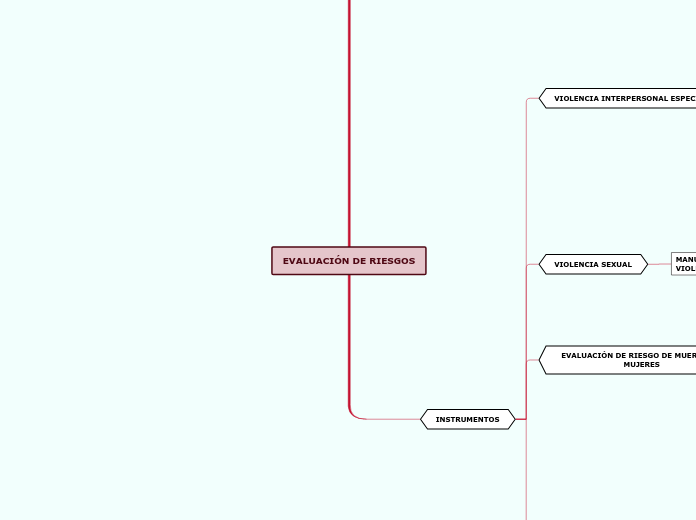 EvaluaciÓn De Riesgos Mind Map 1010