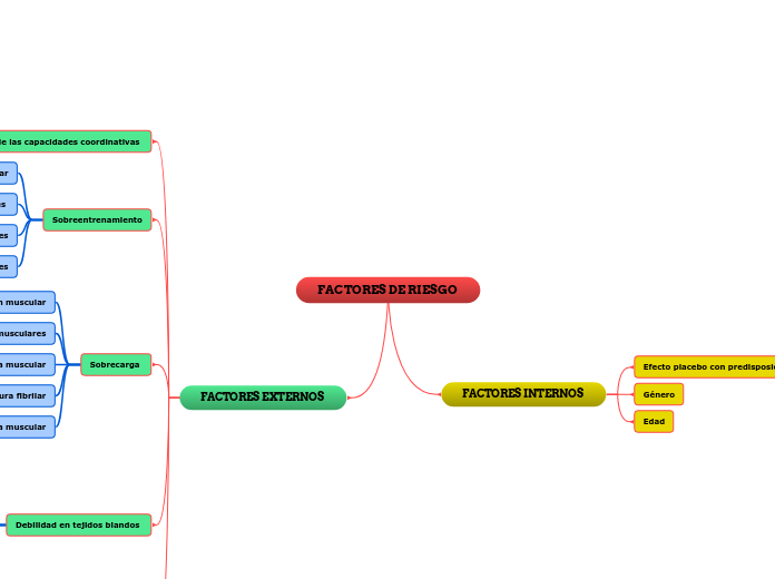 FACTORES DE RIESGO - Mind Map