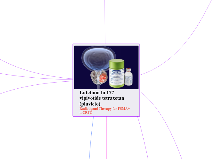Lutetium lu 177 vipivotide tetraxetan (pluvicto)                                   Radioligand Therapy for PSMA+ mCRPC Lutetium lu 177 vipivotide tetraxetan (pluvicto)                                   Radioligand Therapy for PSMA+ mCRPC