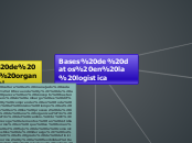 Bases de datos en la logistica - Mapa Mental