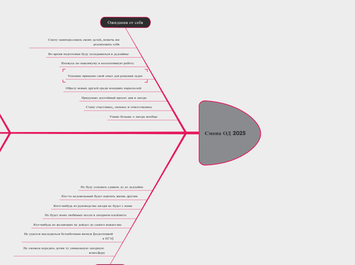 Смена ОД 2025 - Мыслительная карта
