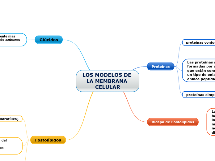 LOS MODELOS DE LA MEMBRANA CELULAR