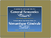 Organizations and people linked to General Semantics